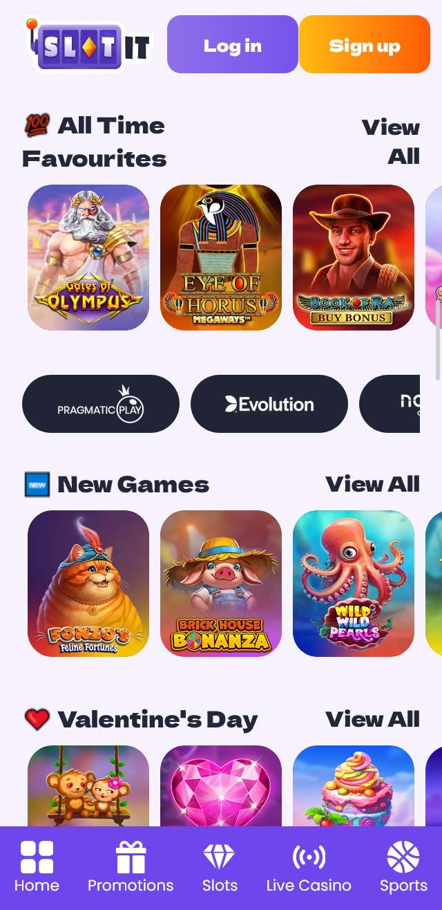 Explore Exciting Slotit Casino Online Games
